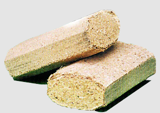 Bûches de bois compressé tecsabuch crépito (palette de 1t)